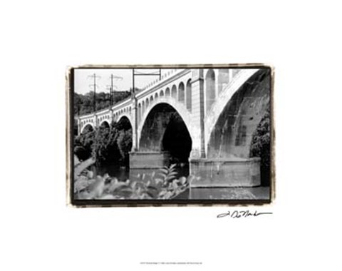 Framed Bridge I Print