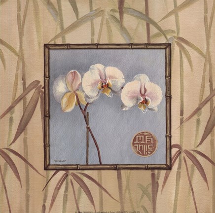 Framed Orchid Spa III Print