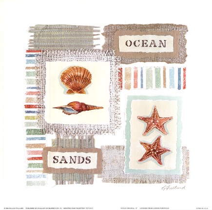 Framed Ocean Original II Print