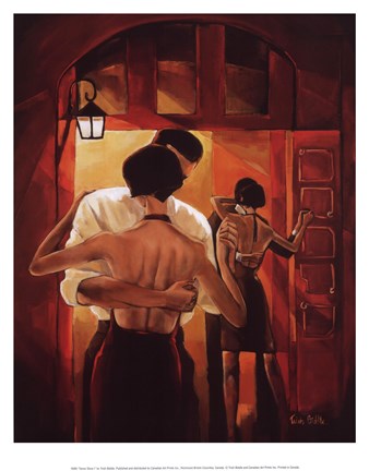 Framed Tango Shop I Print