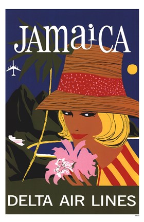 Framed Jamaictravel Poster Print