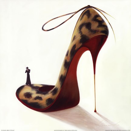 Framed Highheels - Wild Passion Print