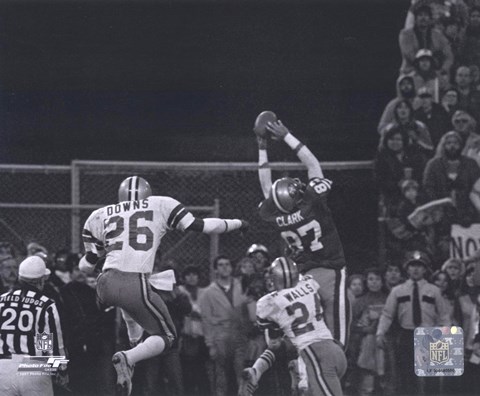 Framed Dwight Clark - &quot;The Catch&quot; Print