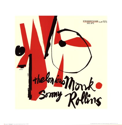 Framed Monk &amp; Rollins Print