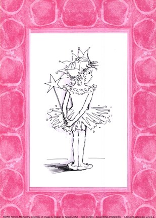 Framed Ballerina Princess Print