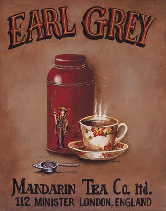 Framed Earl Grey - mini Print