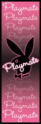 Framed Playboy - Playmate Pink Print