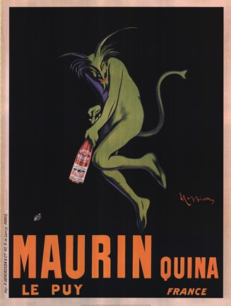 Framed Maurin Quina, 1920 Print