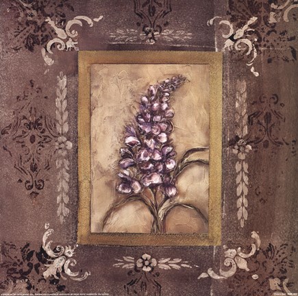 Framed Lilac Print