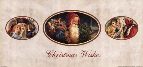 Framed Christmas Wishes Print