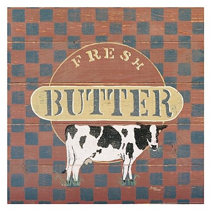 Framed Fresh Butter Print