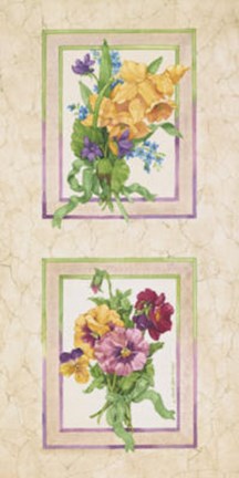 Framed Floral Sisters Print