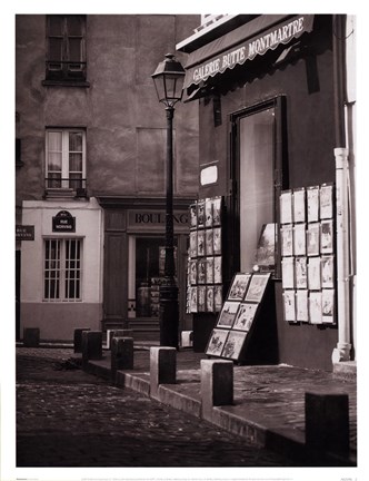 Framed Montmartre Print