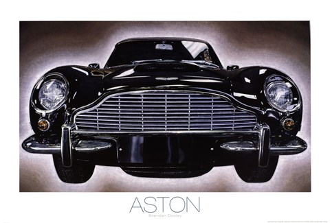 Framed Aston Print
