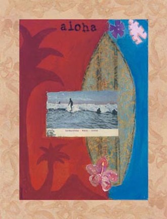 Framed Aloha II Print