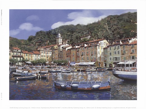 Framed Portofino Print