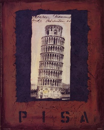 Framed Pisa Print