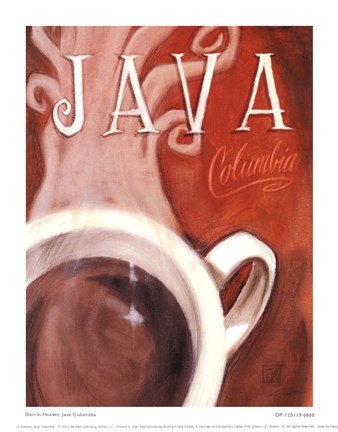 Framed Java Print