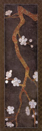 Framed Cherry Blossom Branch I Print