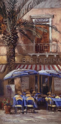 Framed Bar La Palma Print