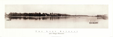 Framed Lake Retreat Print