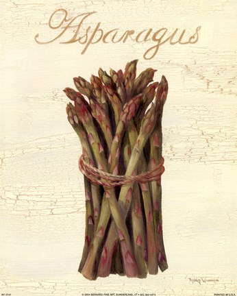 Framed Asparagus Print