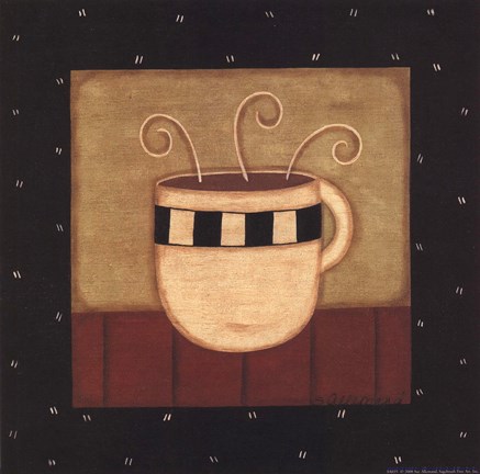 Framed Coffee Mug IV Print