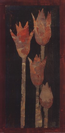 Framed Tulip Panel Print