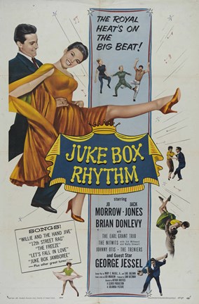 Framed Juke Box Rhythm Print