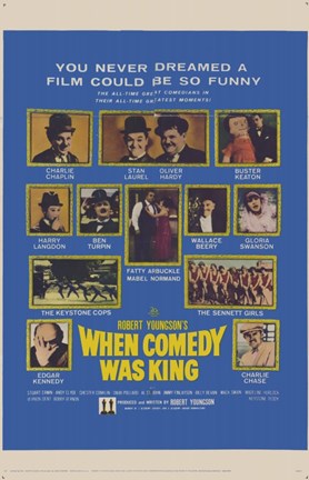 Framed When Comedy Was King Print