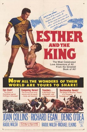 Framed Esther and the King Print
