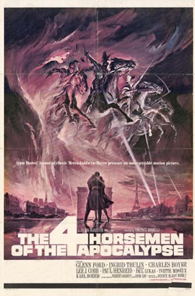 Framed Four Horsemen of the Apocalypse Print