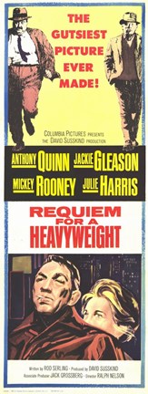 Framed Requiem for a Heavyweight Anthony Quinn Print