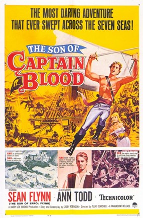 Framed Son of Captain Blood Print