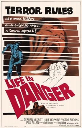 Framed Life in Danger Print