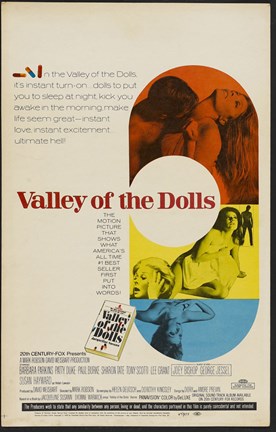 Framed Valley of the Dolls Print