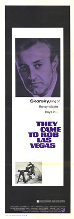 Framed They Came to Rob Las Vegas - Skorsky Print