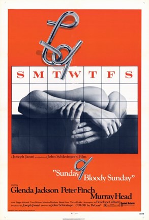 Framed Sunday Bloody Sunday The Movie Print