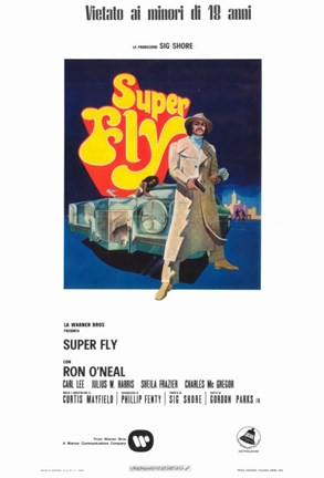 Framed Superfly - italian Print