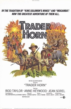 Framed Trader Horn Print
