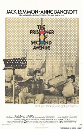 Framed Prisoner of Second Avenue Print
