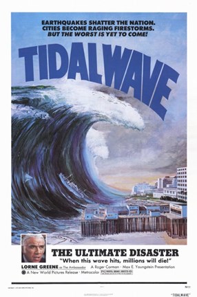 Framed Tidal Wave Print