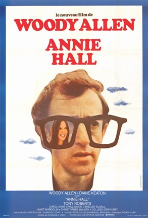 Framed Annie Hall Woody Allen (french) Print