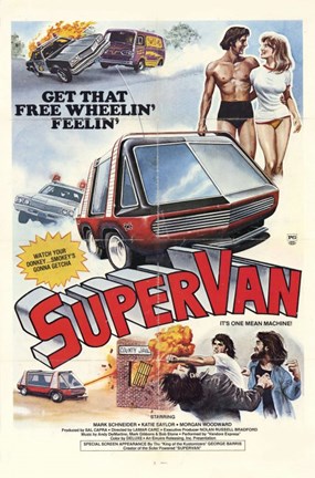 Framed Supervan Print