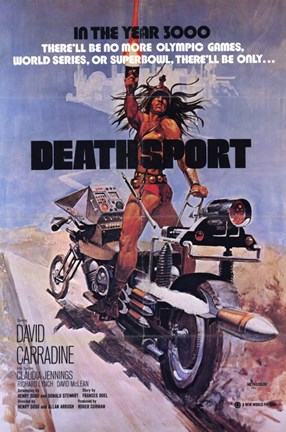 Framed Deathsport Print