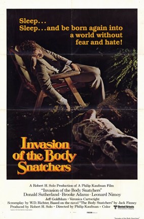 Framed Invasion of the Body Snatchers Sleep... Print