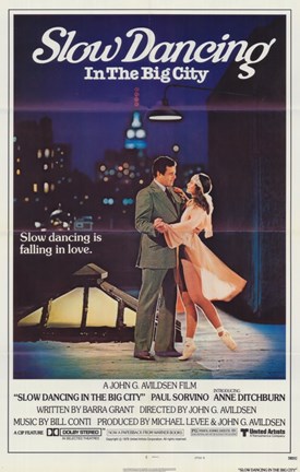 Framed Slow Dancing In the Big City Print
