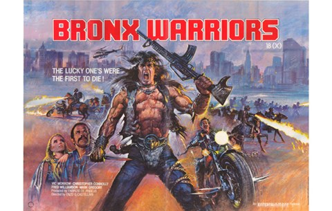 Framed 1990: The Bronx Warriors Movie Print