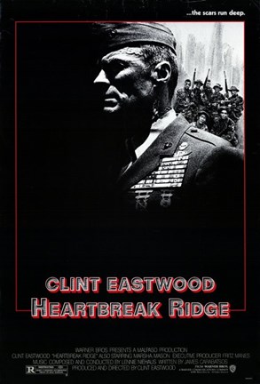 Framed Heartbreak Ridge Military Print