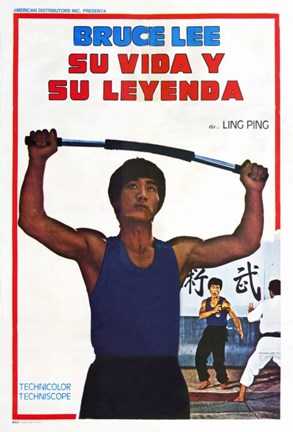 Framed Life and Legend of Bruce Lee Print